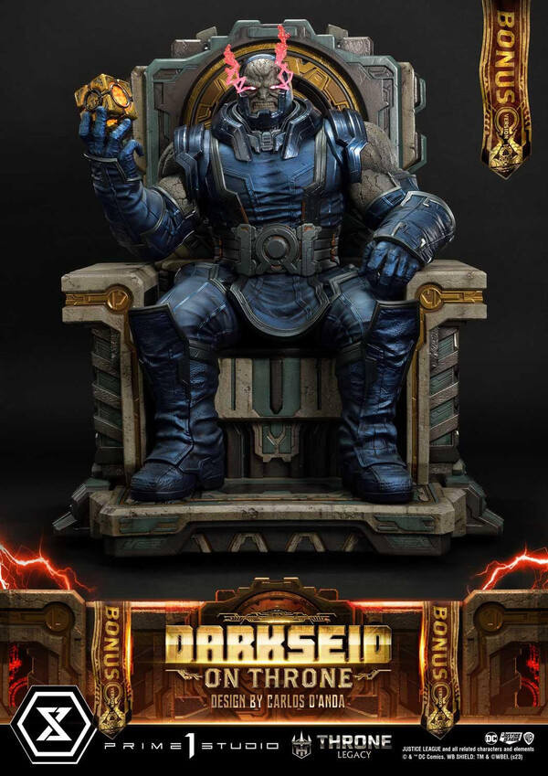 Darkseid (On Throne, DX Bonus), Justice League, Prime 1 Studio, Pre-Painted, 1/4, 4580708048536